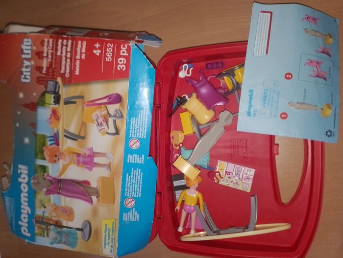 Valisette malette transportable créatrice de mode Playmobil 5652 complète - photo numéro 3