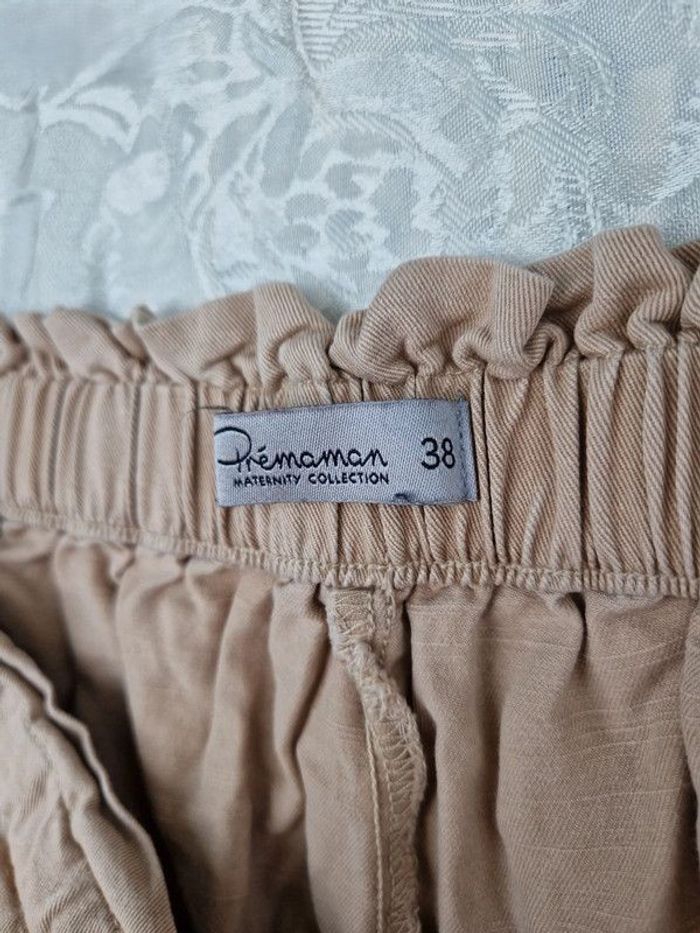 short beige de grossesse premaman - photo numéro 3