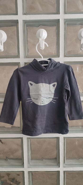 Haut Kiabi col roulé 24 mois