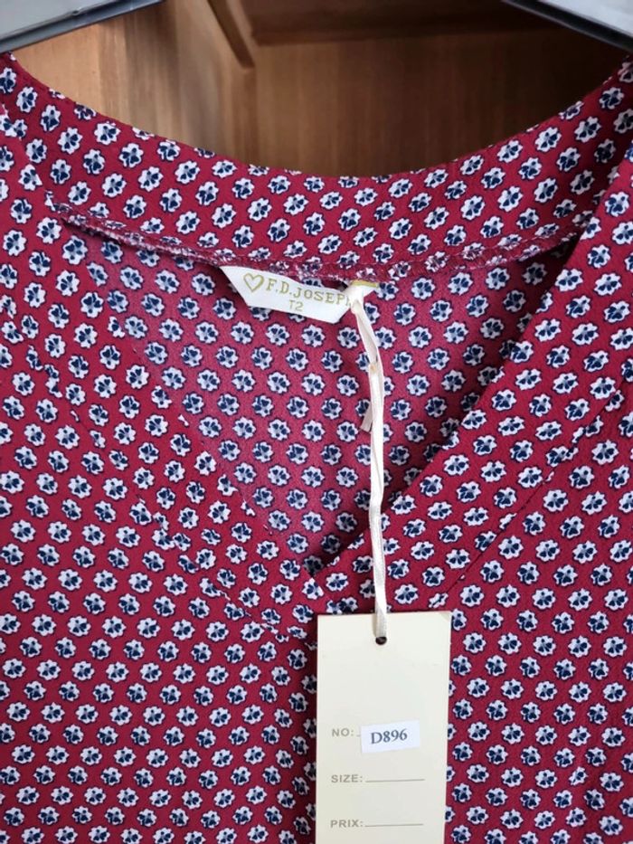 Chemisier Christy infroissable taille M - photo numéro 2