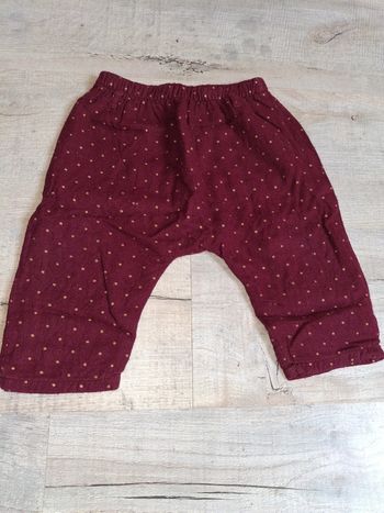 Pantalon fille 12 mois