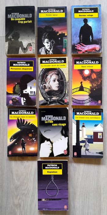 10 romans format poche de Patricia Mcdonald