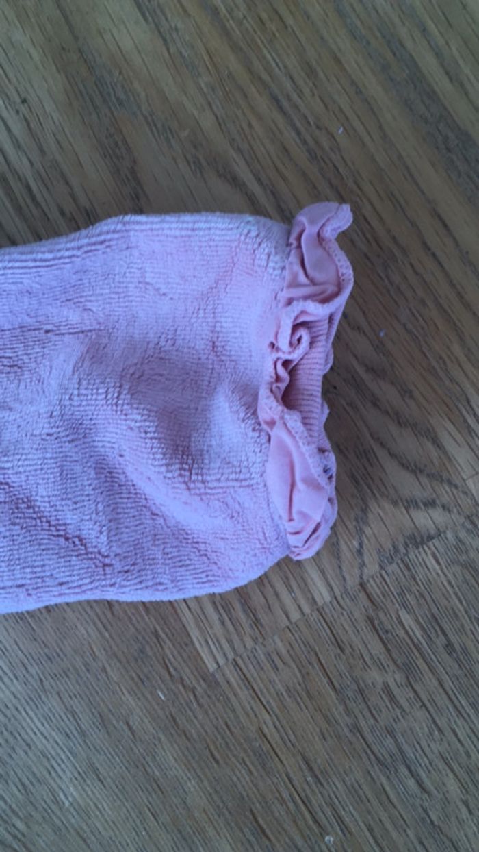 Pyjama velours vieux rose Sergent-major - photo numéro 3