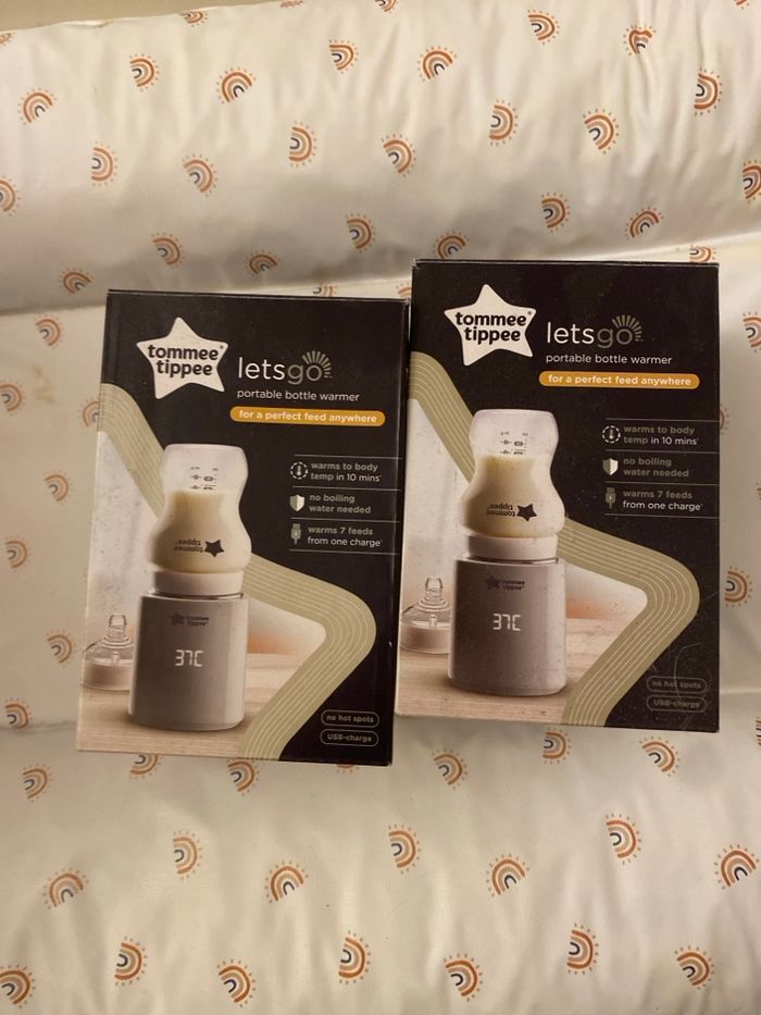 Chauffe biberon nomade