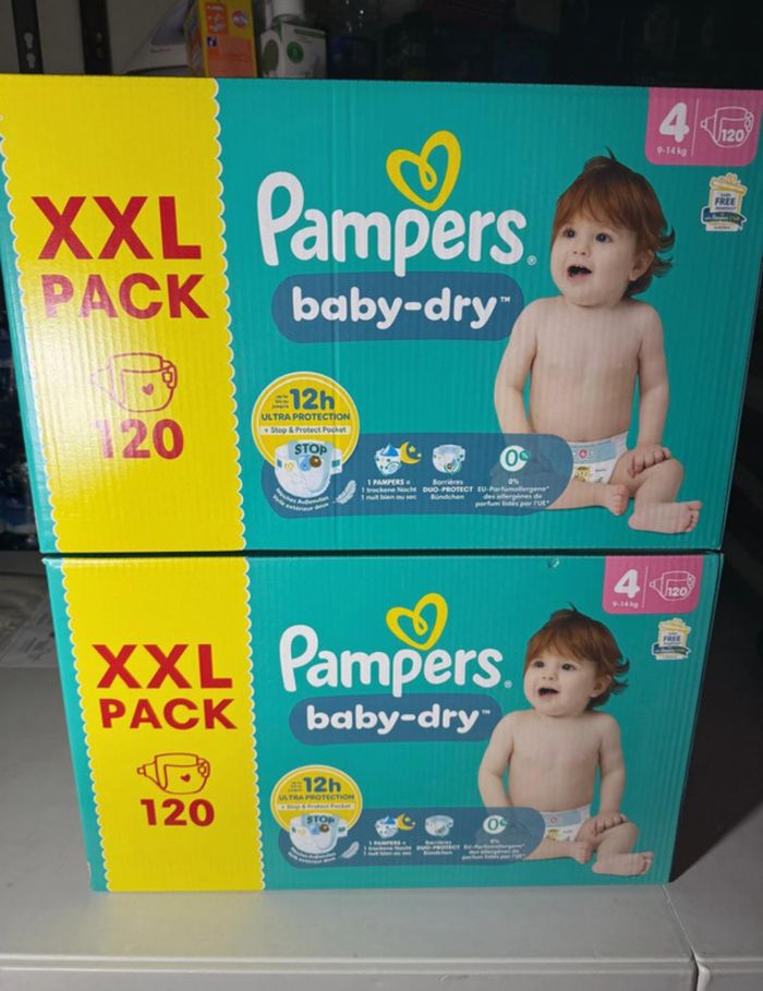 Pampers 4 XXL 2 cartons