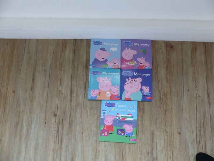 lot de 5 livres peppa pig