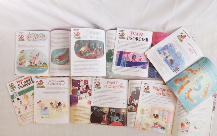 Lot 16 toboggan 📙 revues enfants 6 /8ans - photo numéro 7
