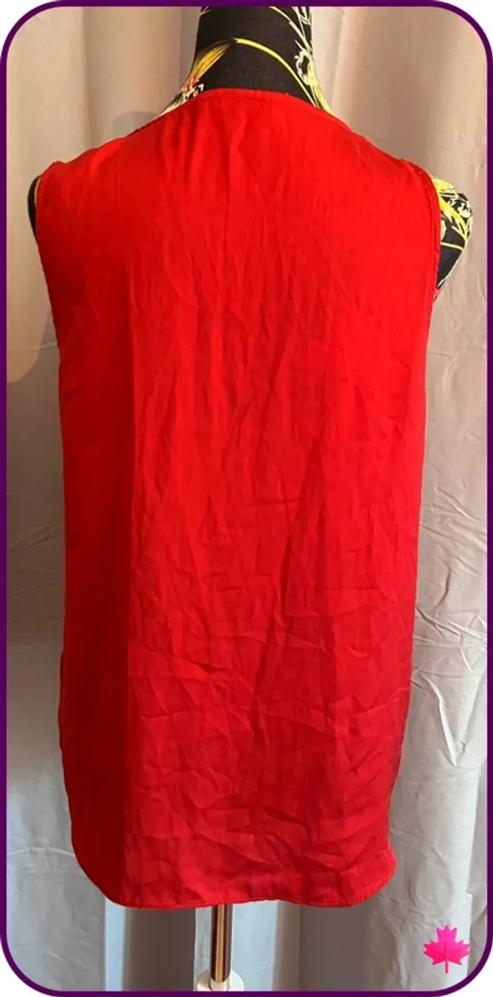 🌷débardeur rouge bordeaux *🌷 - photo numéro 3