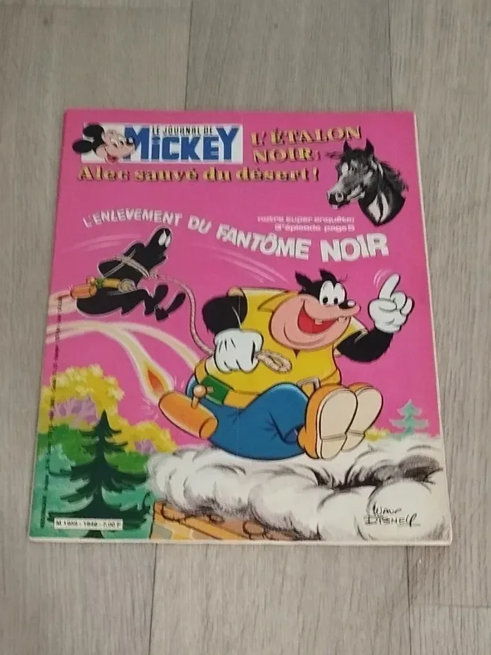 Lot Vintage 7 magazines Journal de Mickey année 1984 L060 - photo numéro 7