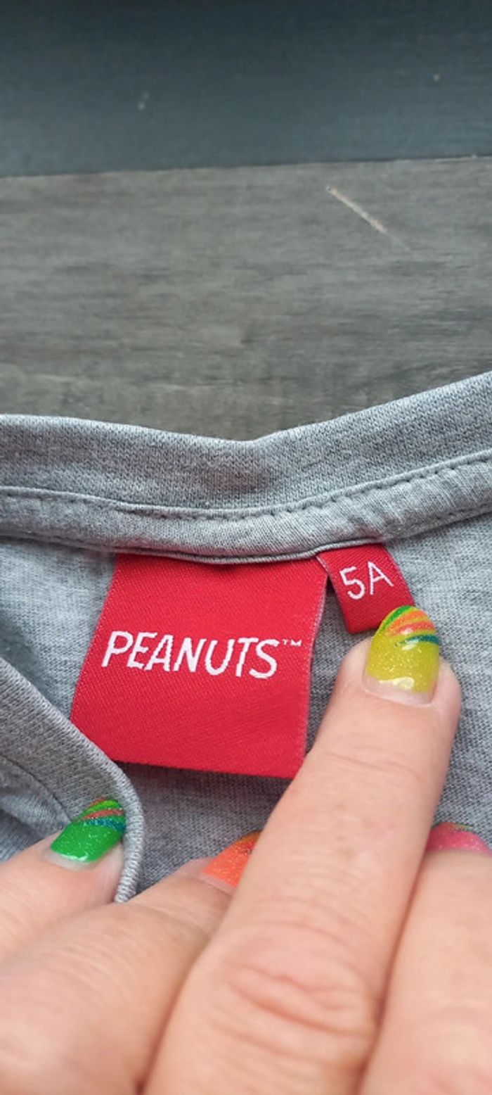 Tee-shirt manches longues Peanuts - photo numéro 3