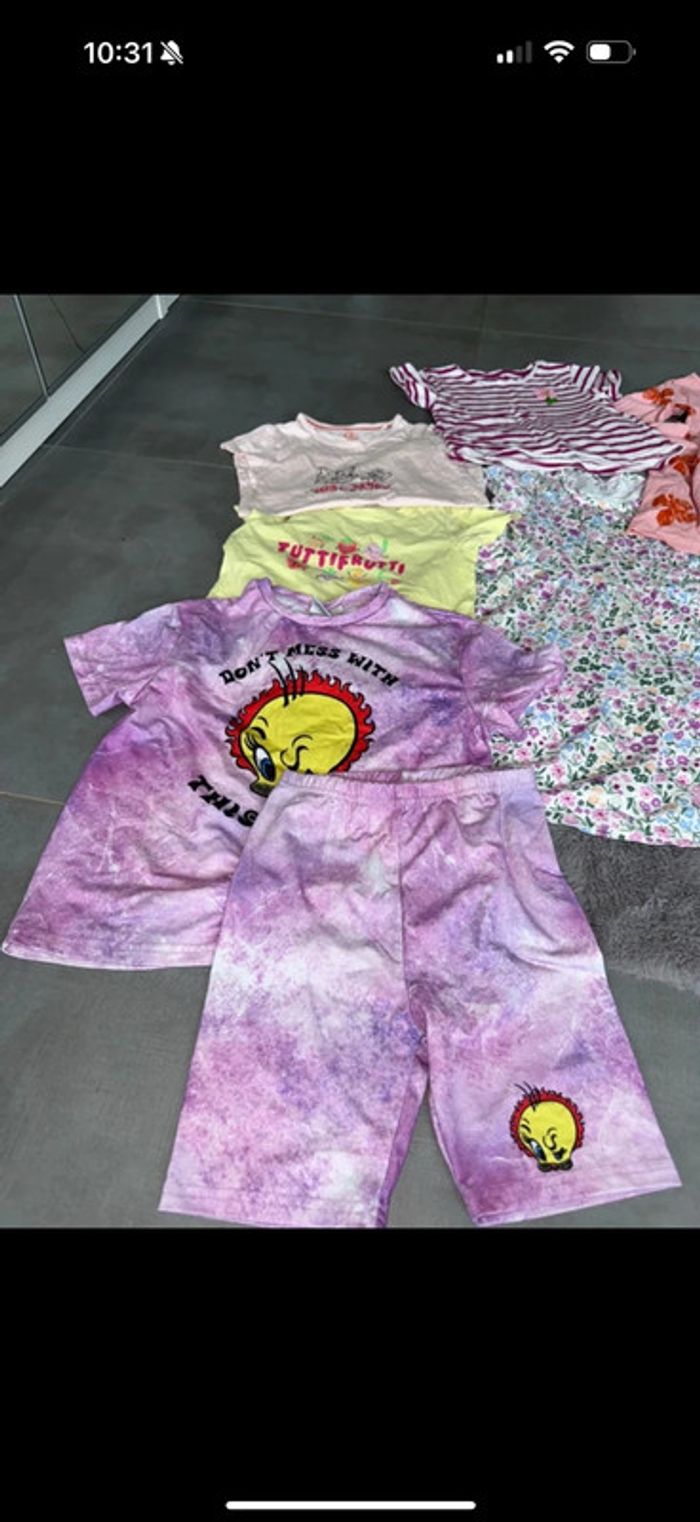 Lot de vetements filles taille 116 tres bonne etat - photo numéro 3