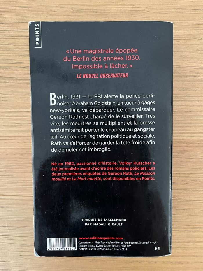 Goldstein - Volker Kutscher - photo numéro 3