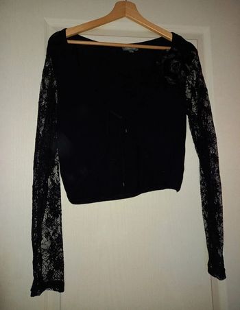Boléro Noir dentelle