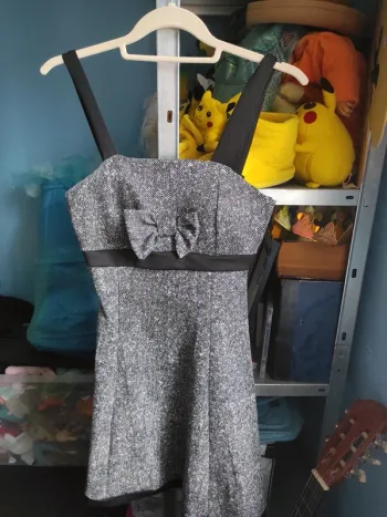 Robe patineuse à nœud