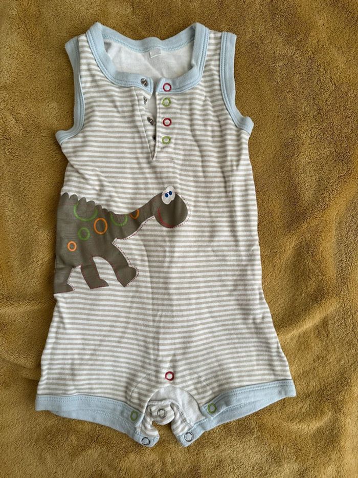 Combinaison été 18 mois dinosaure