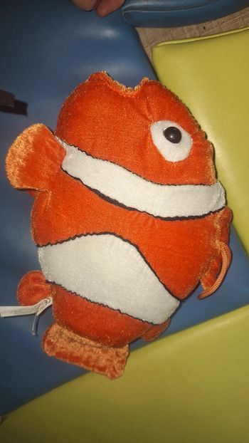 Doudou poisson clown