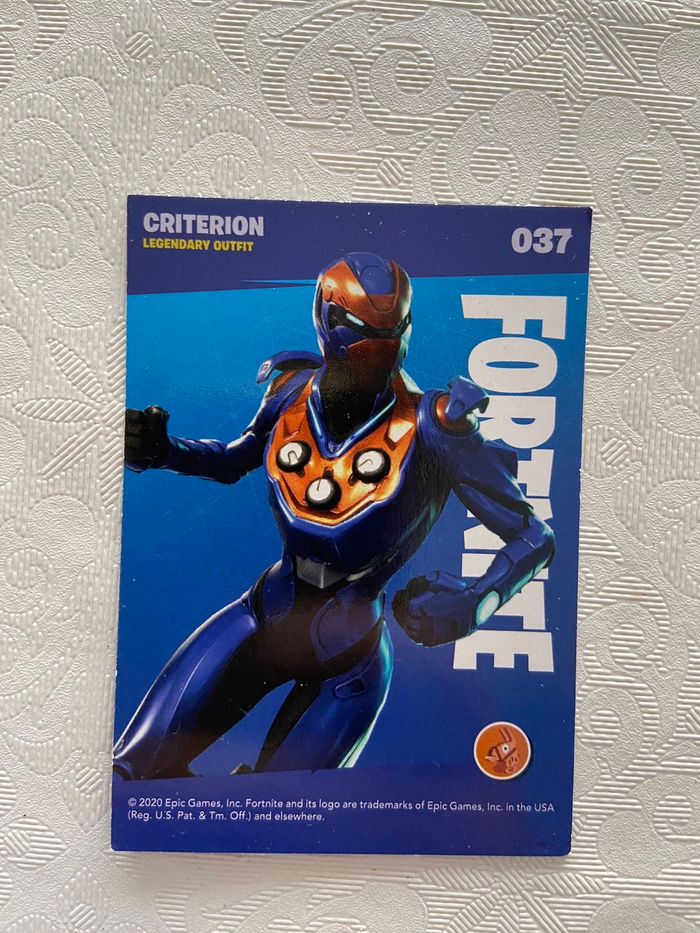carte fortnite criterion 037