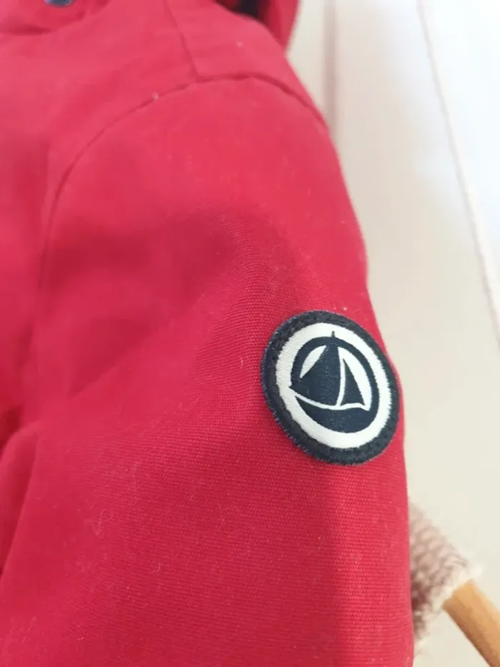 Manteau Doudoune Caban Hiver Petit Bateau Taille 18 mois - photo numéro 6