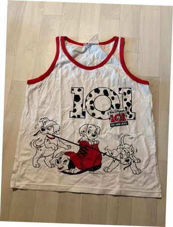 Débardeur 101 dalmatiens 11/12 ans très bon état