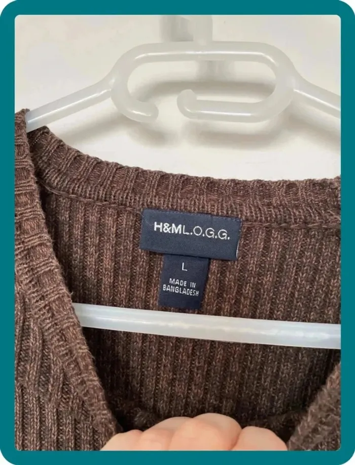 Pull marron - photo numéro 2