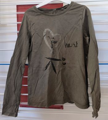 Haut manches longues fille 8 ans - Okaïdi