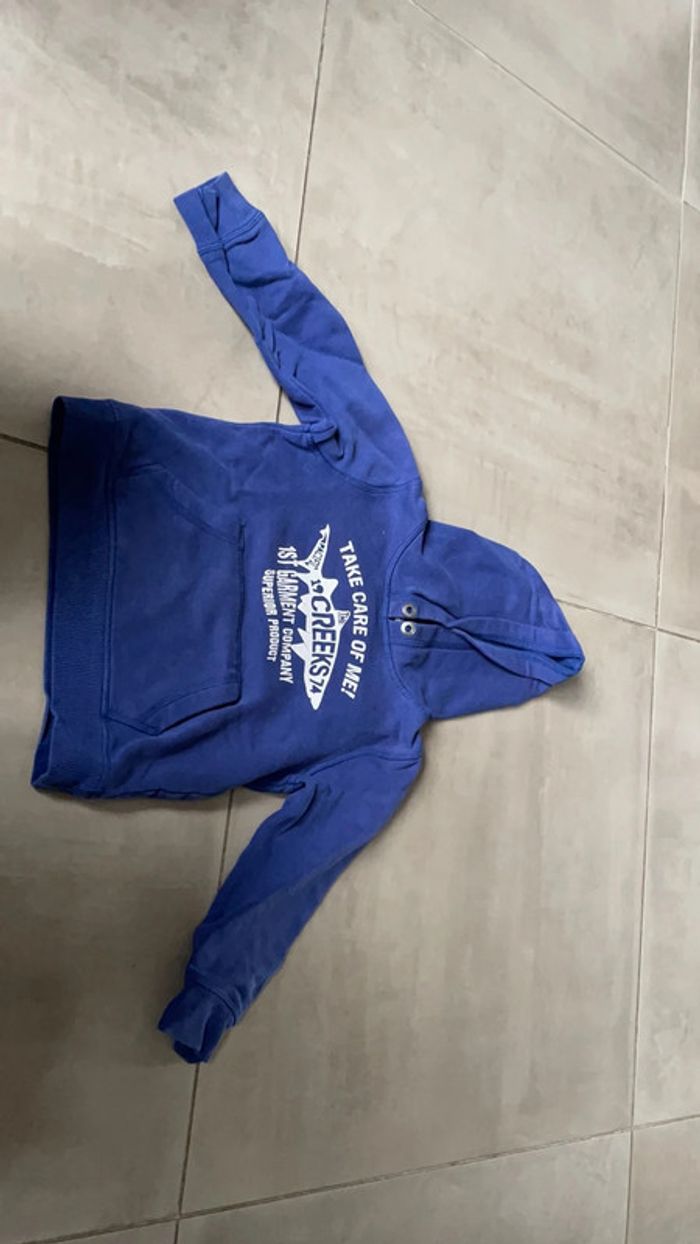 Pull creeks capuche 5 ans