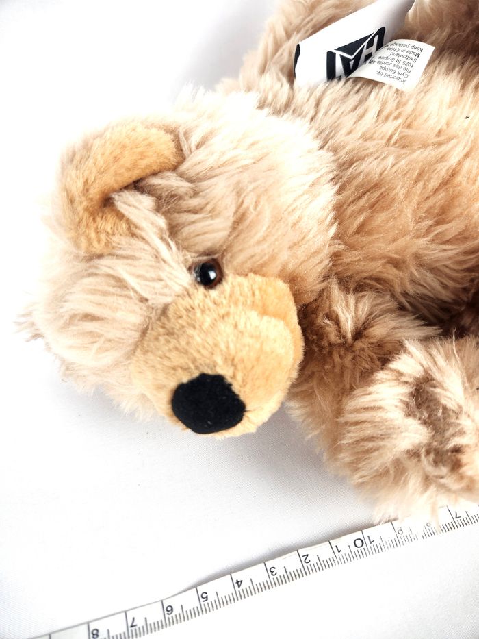 Peluche Ourson Mascotte Caterpillar - Ours de Chantier - 16 cm - photo numéro 8