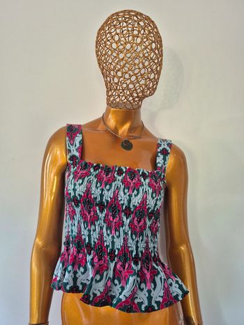 Top Plissé Femme