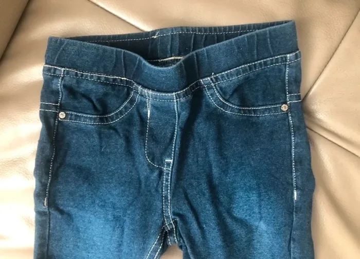 Jeans bleu fille Little Girls - photo numéro 3