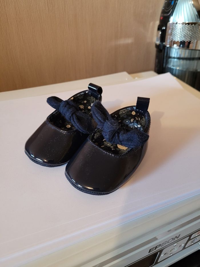 Ballerines vernies vernies  bleues marines