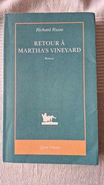 Retour à  Martha s vineyard  de Richard russo