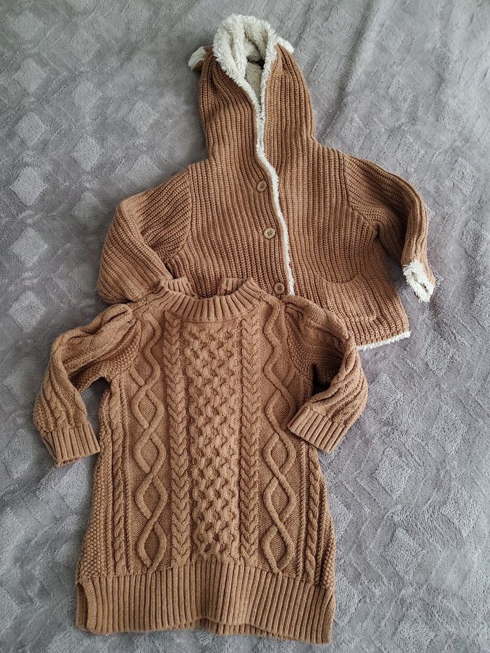 Ensemble Gap robe chaude et gilet chaud