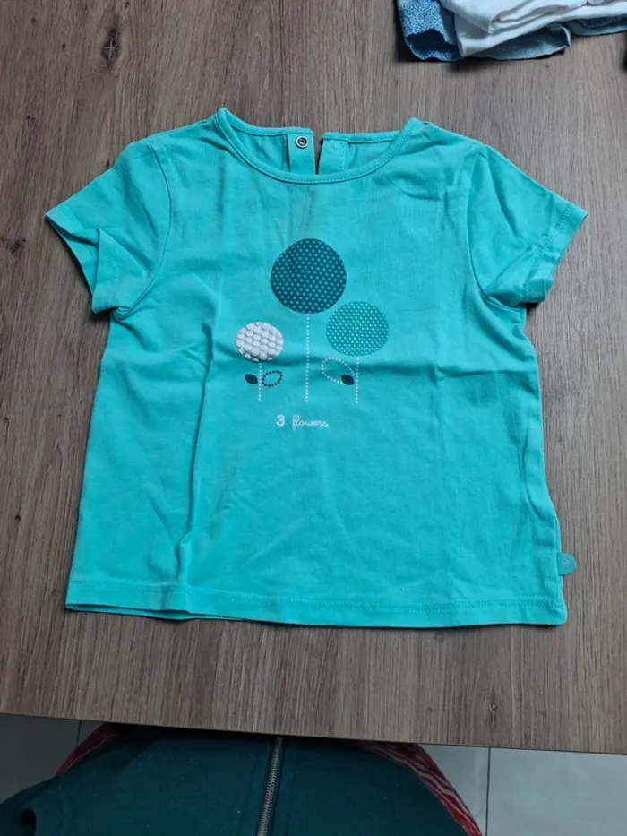 Lot 2 tee shirt été obaibi 18 mois - photo numéro 2