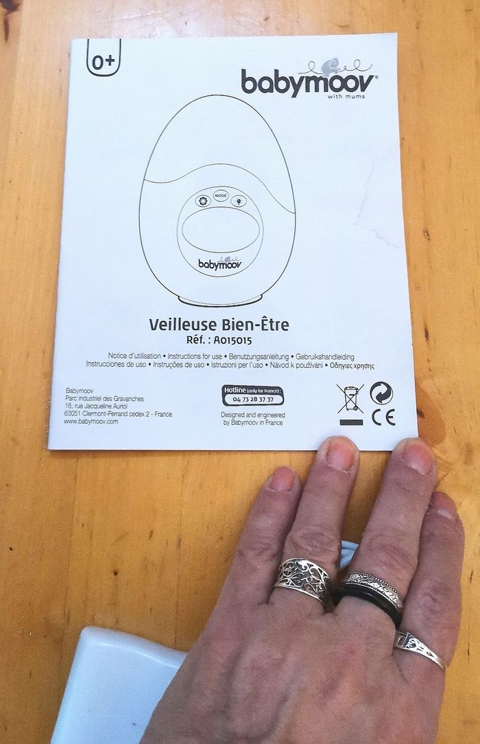 Veilleuse bien être "Baby Moov" - photo numéro 6