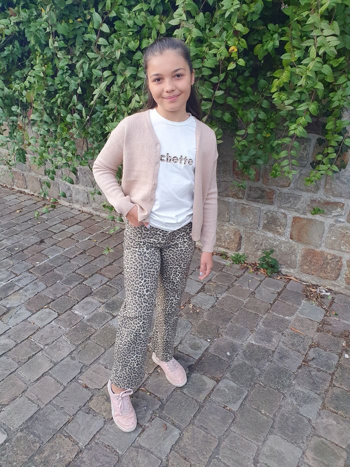 Jean large Québec léopard Taille 8 ans - photo numéro 5