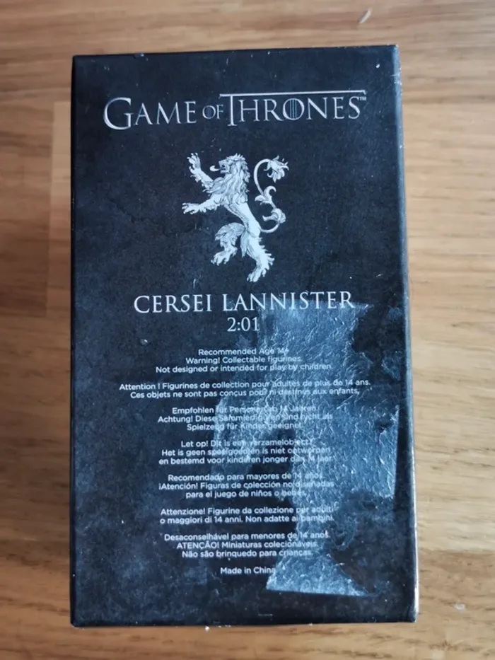 Figurine de plomb Cercei Lannister. - photo numéro 3