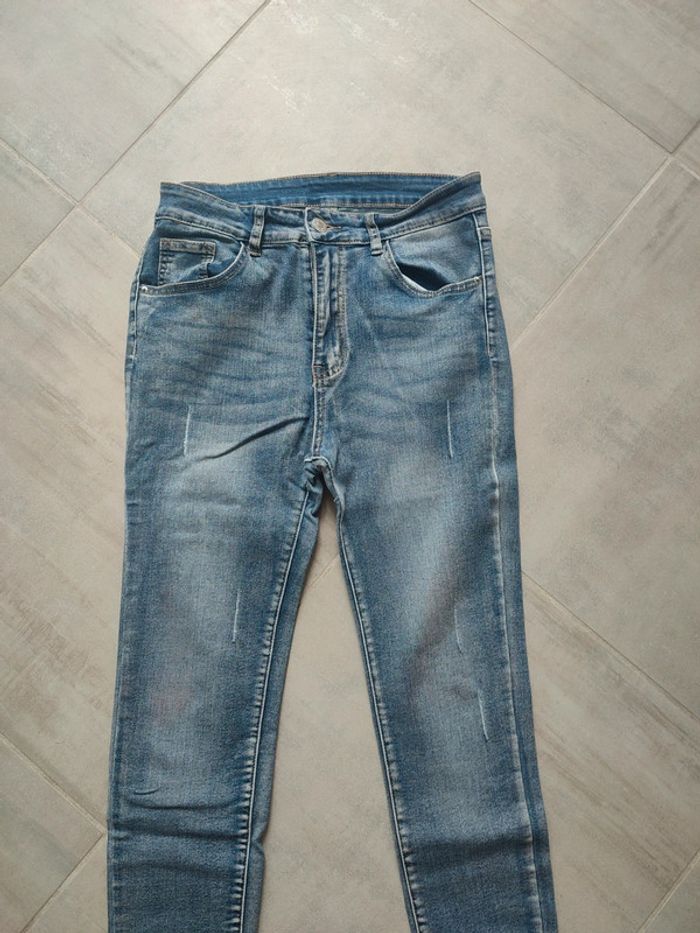 Pantalon jean femme taille 38 shein - photo numéro 2