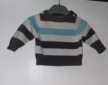 Pull rayé