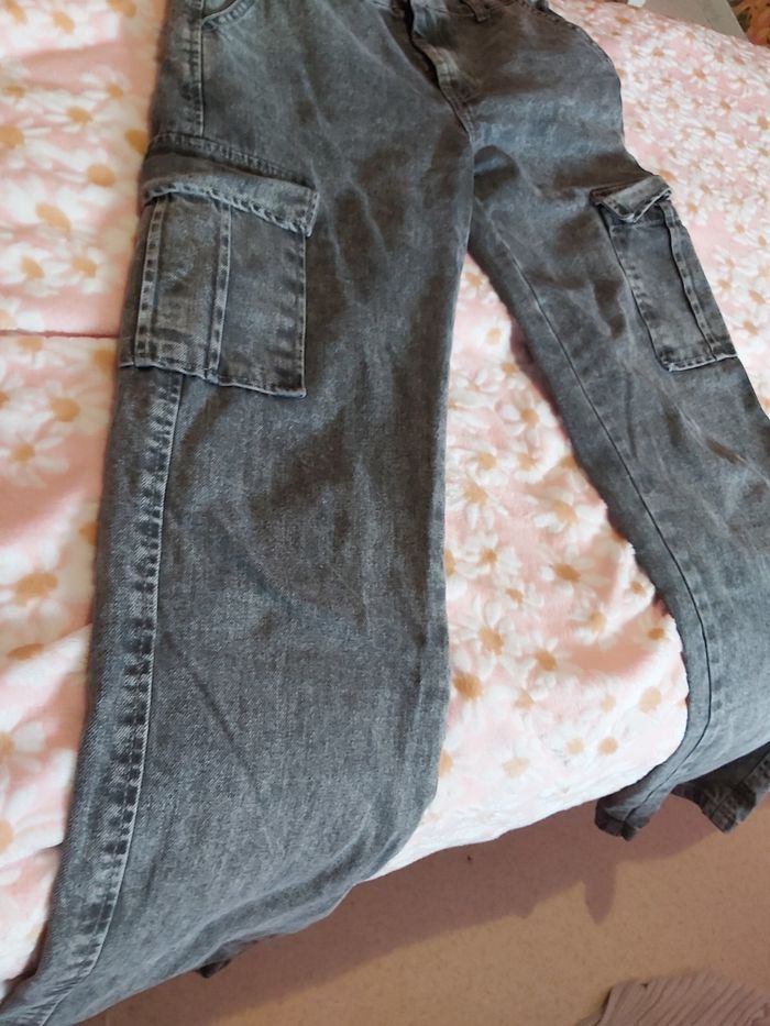 Jean cargo bonne qualité - photo numéro 2