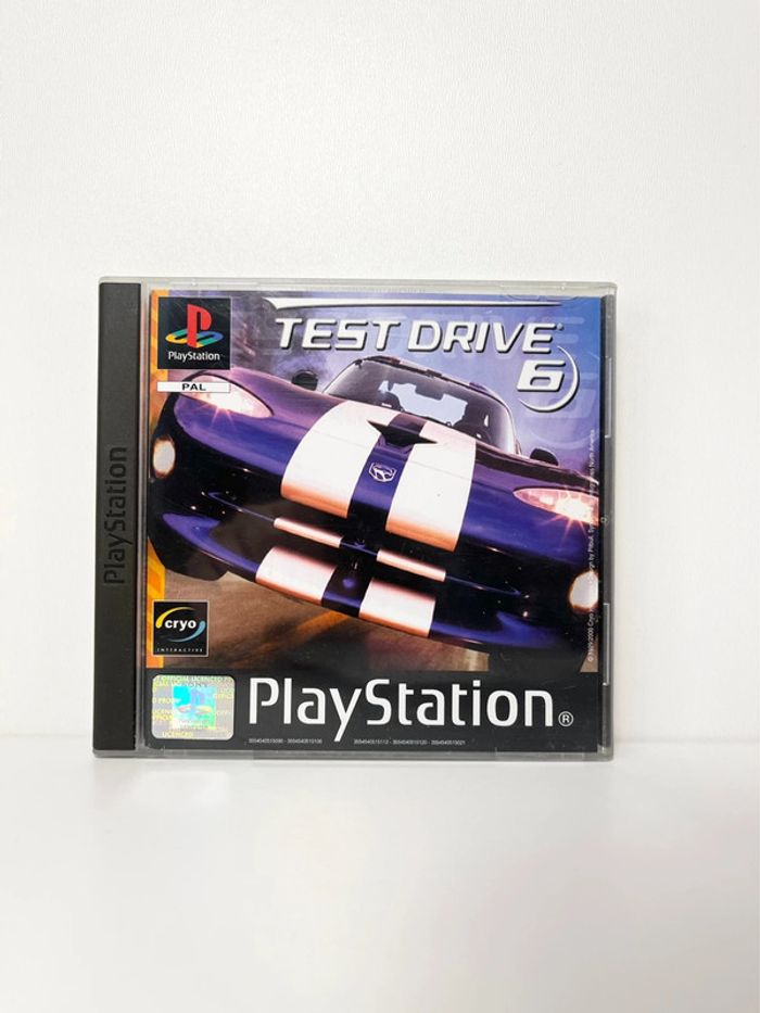 🇫🇷 Jeu Play Station 1 complet : Test Drive 6 PAL FR