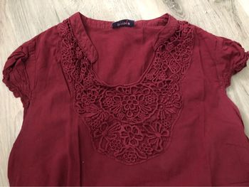 Blouse manches courtes