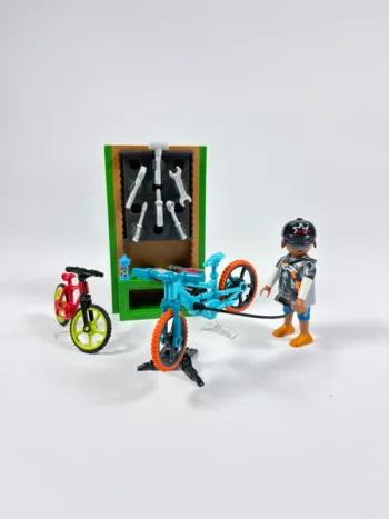 Playmobil Atelier réparation de vélo