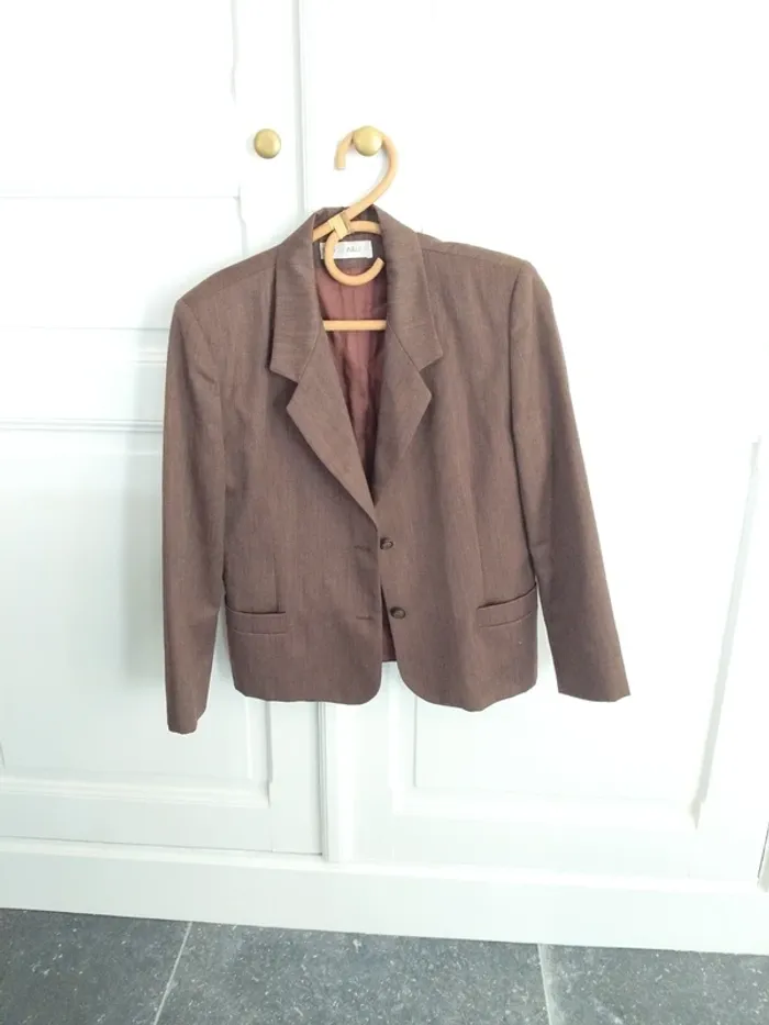 Veste marron Un Jour Ailleurs