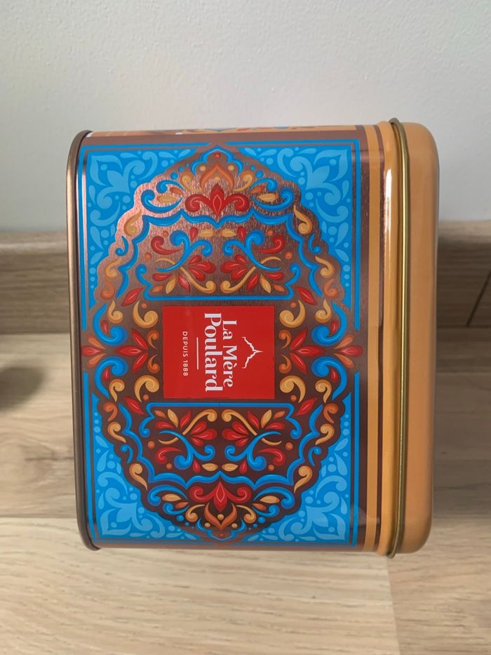 Boîte métal La Mère Poulard – vide – Mont-Saint-Michel - photo numéro 4