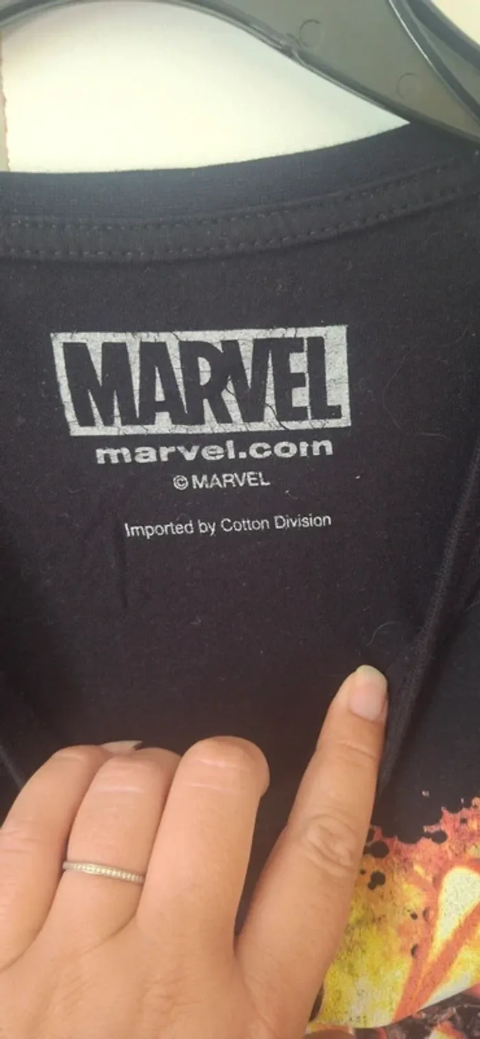 Tee-shirt homme marvel - photo numéro 2