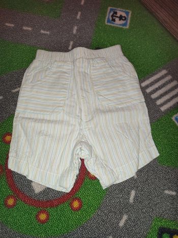 short rayé bébé