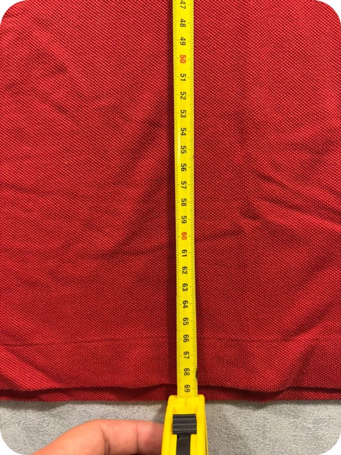 Polo Lacoste Rouge Taille L - photo numéro 9