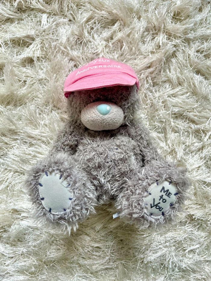 Peluche Me to you Joyeux anniversaire 20cm