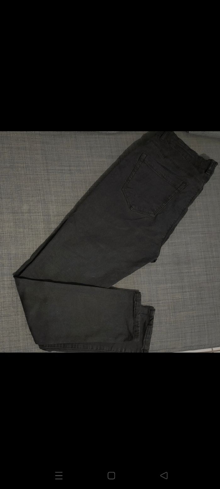 Jean slim denim troué - photo numéro 2