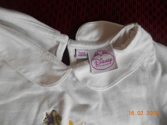 Haut manches longues fille 24-36 mois / Raiponce Disney - photo numéro 2